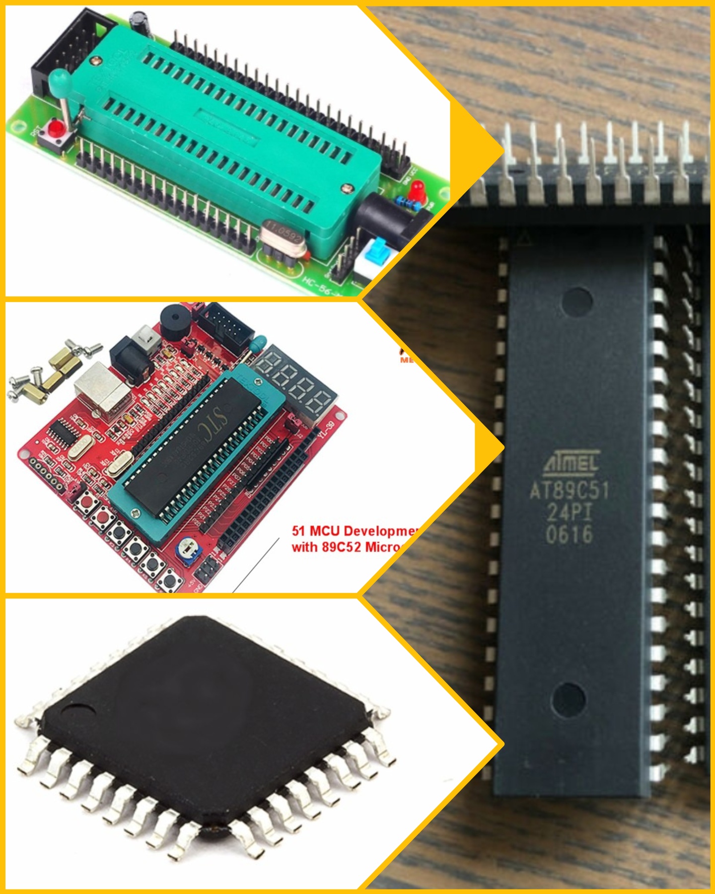 8051 Development boards, MCU Microcontrollers